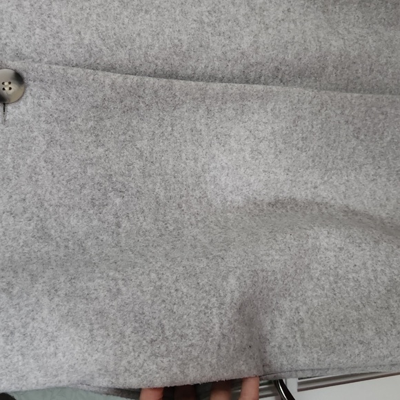 Topshop Gray Trench Coat - Picture 7 of 15